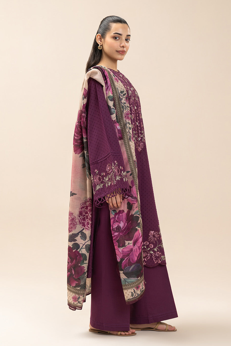 NF-404 Beachtree Luxury Embroidered Winter 3PC