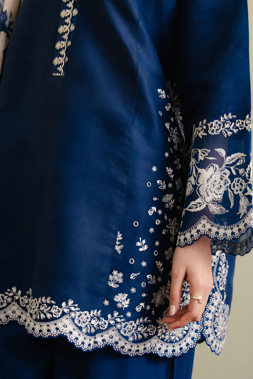 NF-318 Coco by Zara Luxury Embroidered Lawn 3PC