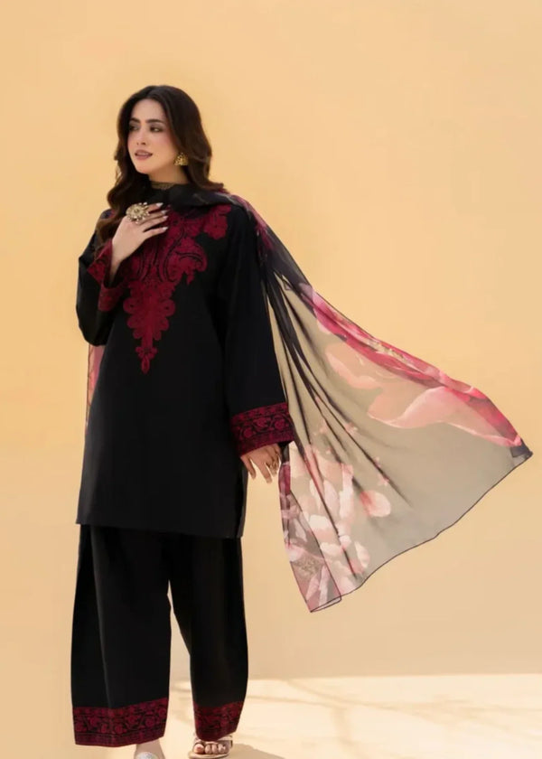 NF-323 Sapphire Black beauty Lawn 3PC