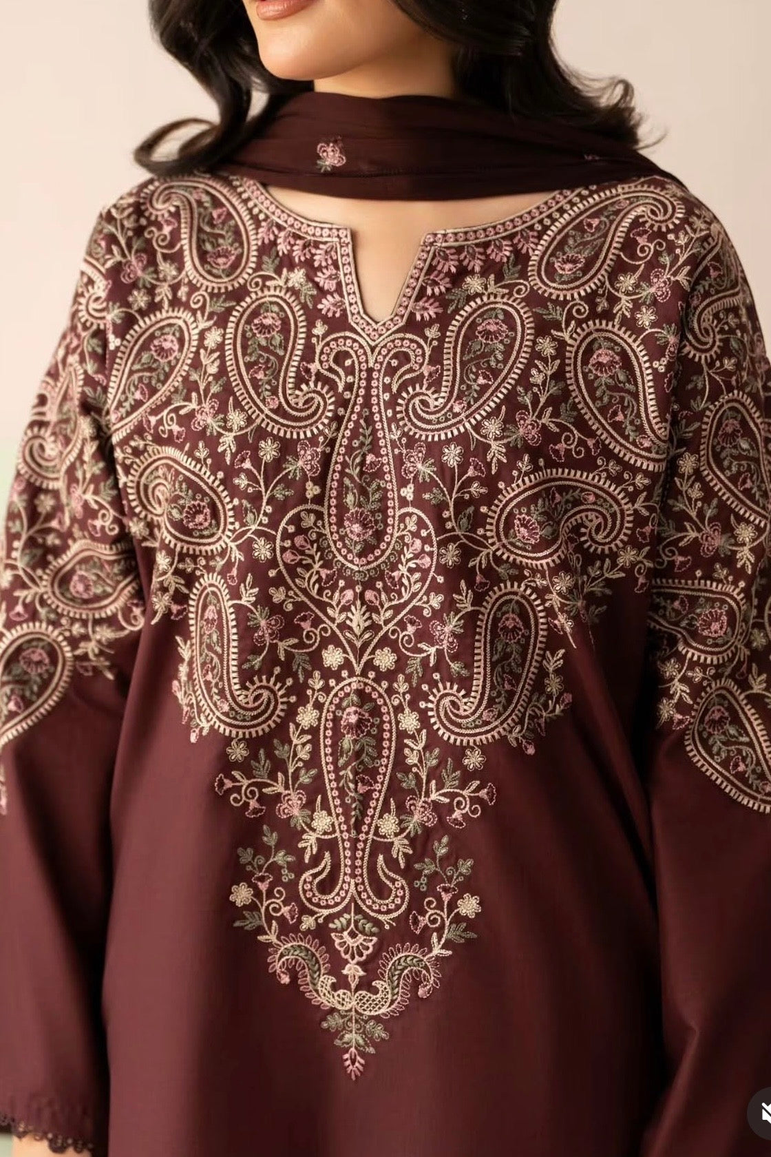 NF-3011 Zarashahjhan Winter Special Danak 2PC