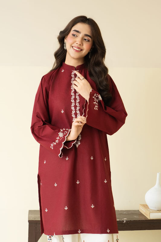 NF-306 Nimra Shah Luxury Embroidered Lawn 2PC