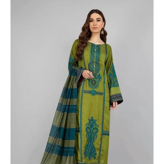 NF-1814 Maria B Luxury Embroidered lawn 3PC