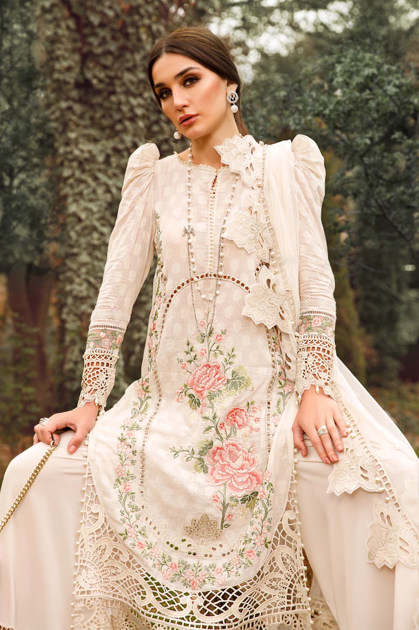 NF-531 Maria B ready to wear Dubata Luxury Lawn 3PC