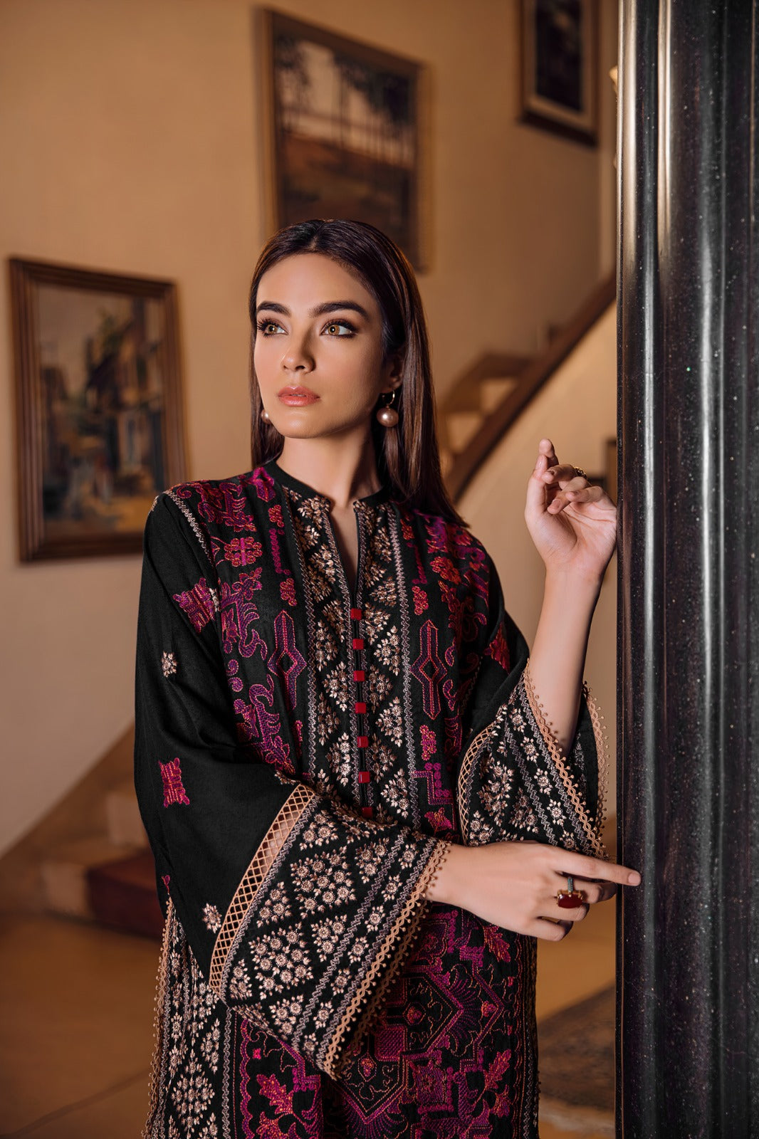 NF-301 Bareeze Luxury Embroidered Lawn 2PC