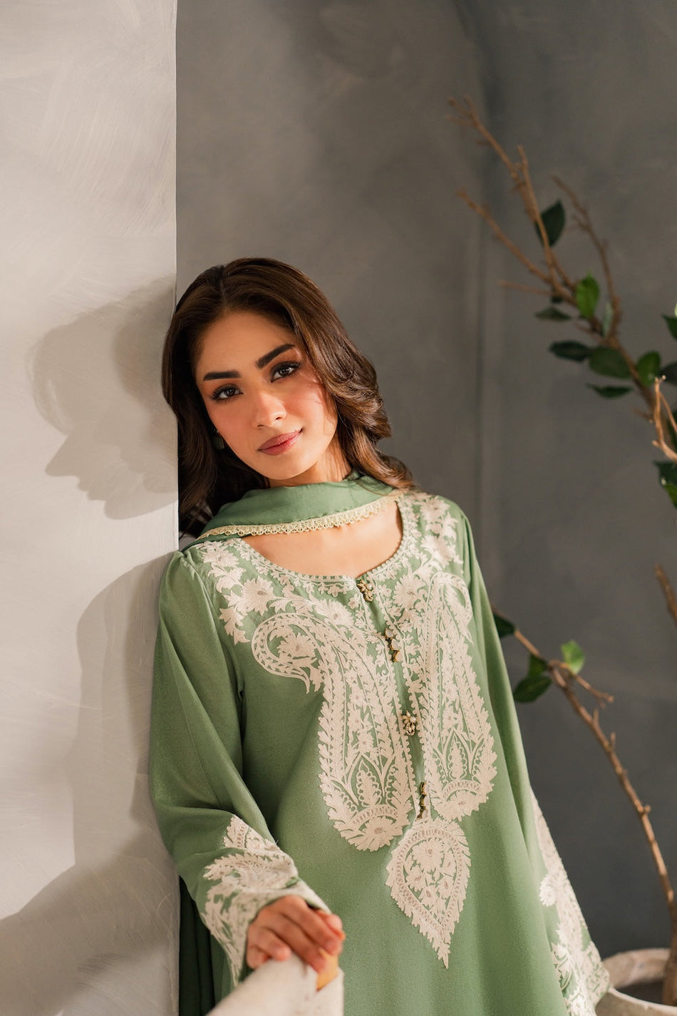 NF-823 Urge Luxury Embroidered Lawn 3PC