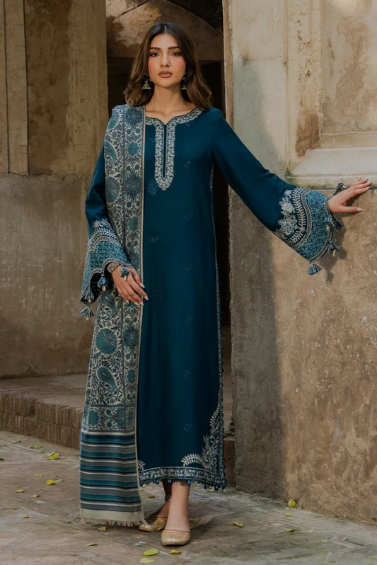 NF-827 Izel Zink Luxury Chickenkari Special Lawn 3PC