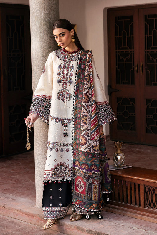 NF-857 Jazmin Luxury Embroidered Lawn 3PC