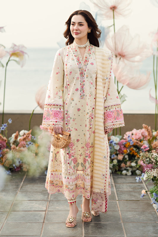 NF-343 Qalamkar by Hania Luxury Embroidered Lawn 3PC