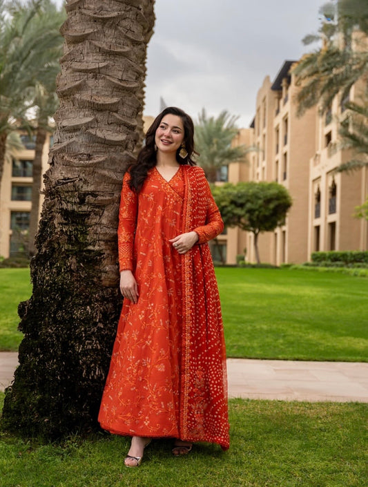 Faiza Saqlain Most Trending Viral Frock