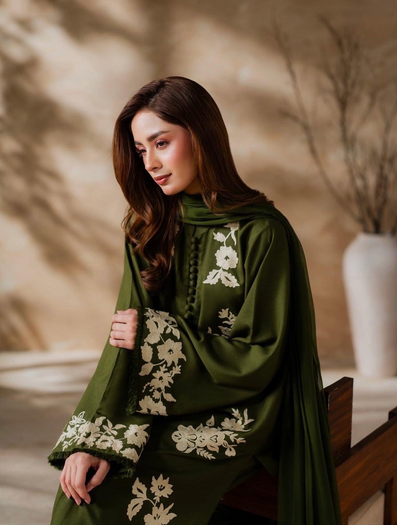 NF-4137 Batik Luxury Embroidered Lawn 3PC