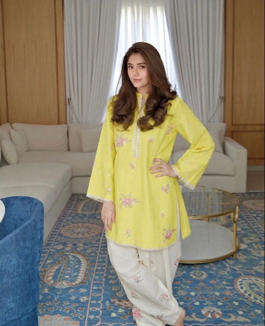 NF-340 Urge Luxury Embroidered Lawn 2PC
