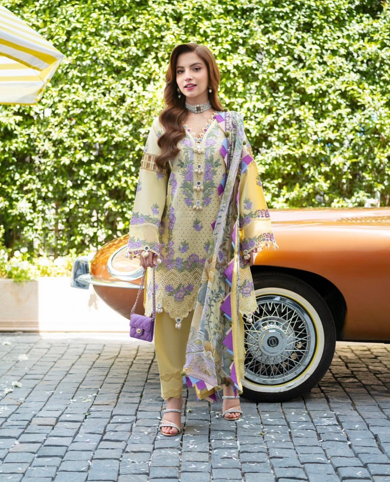 NF-1835 Jade New Arrival Luxury Embroidered Lawn 3PC