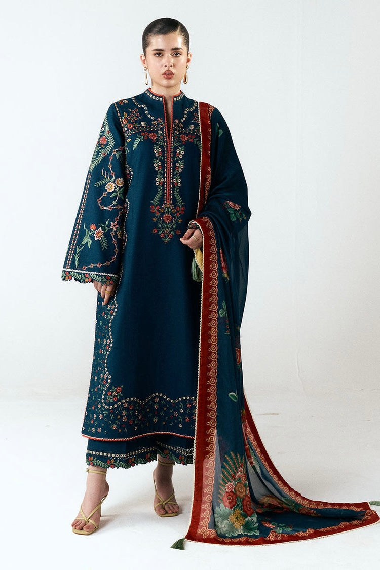 Jugnu Winter Special Embroidered Danak 3PC