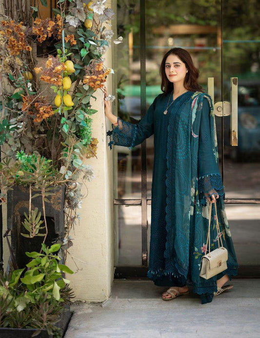NF-339 Libas Luxury Chickenkari Lawn 3PC