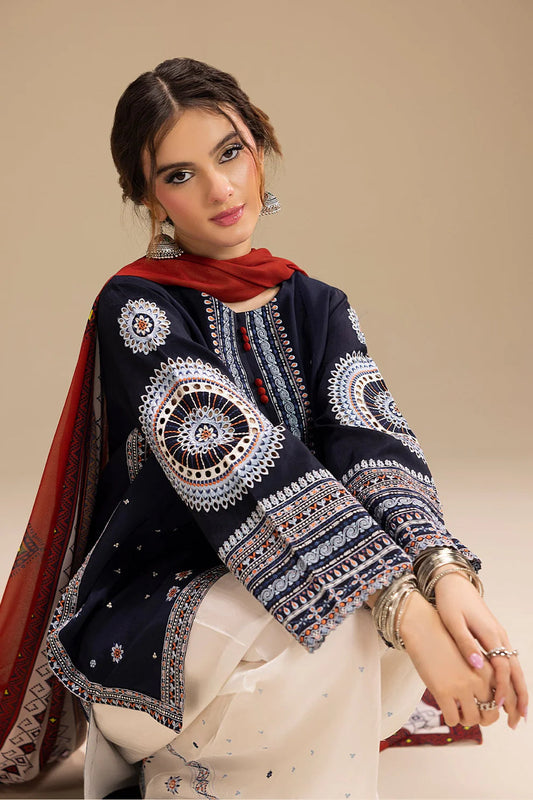NF-309 Jazmin Most Trending Code Lawn - 3PC