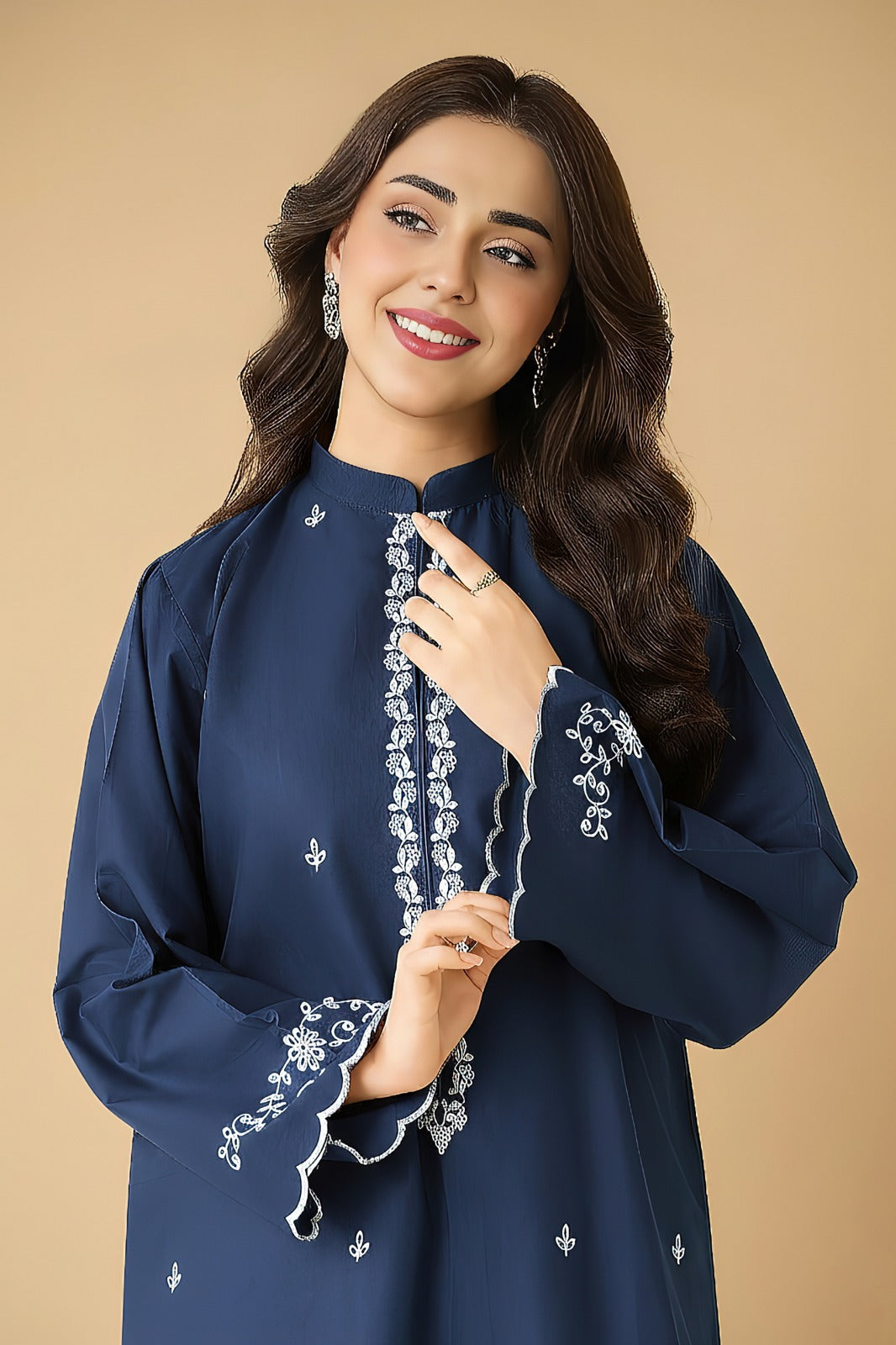 NF-305 Batik Luxury Embroidered Lawn 2PC