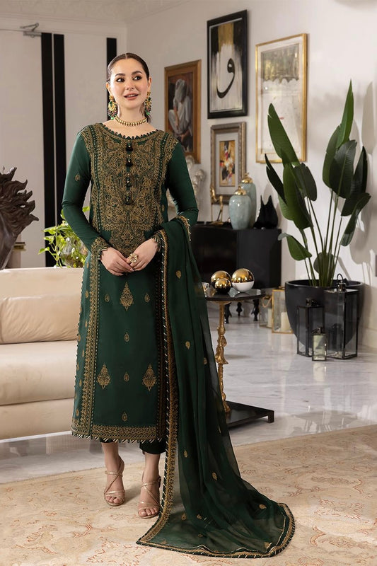 NF-117 Asim Jofa Luxury Embroidered Danak 2PC
