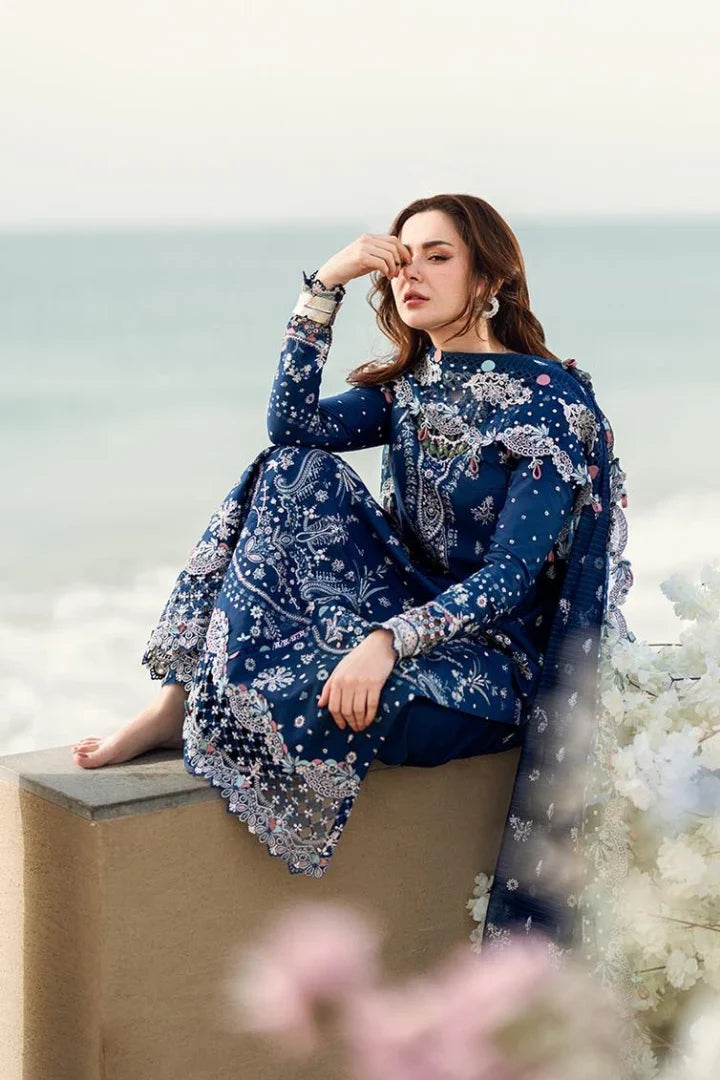 Qalamkar by Hania Embroidered 3PC