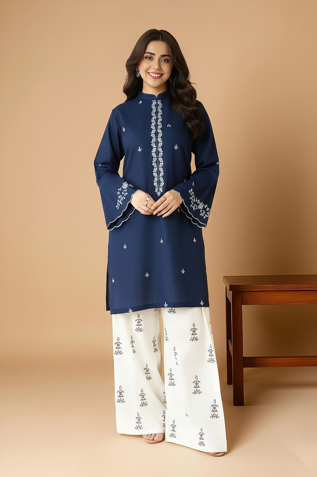NF-305 Batik Luxury Embroidered Lawn 2PC