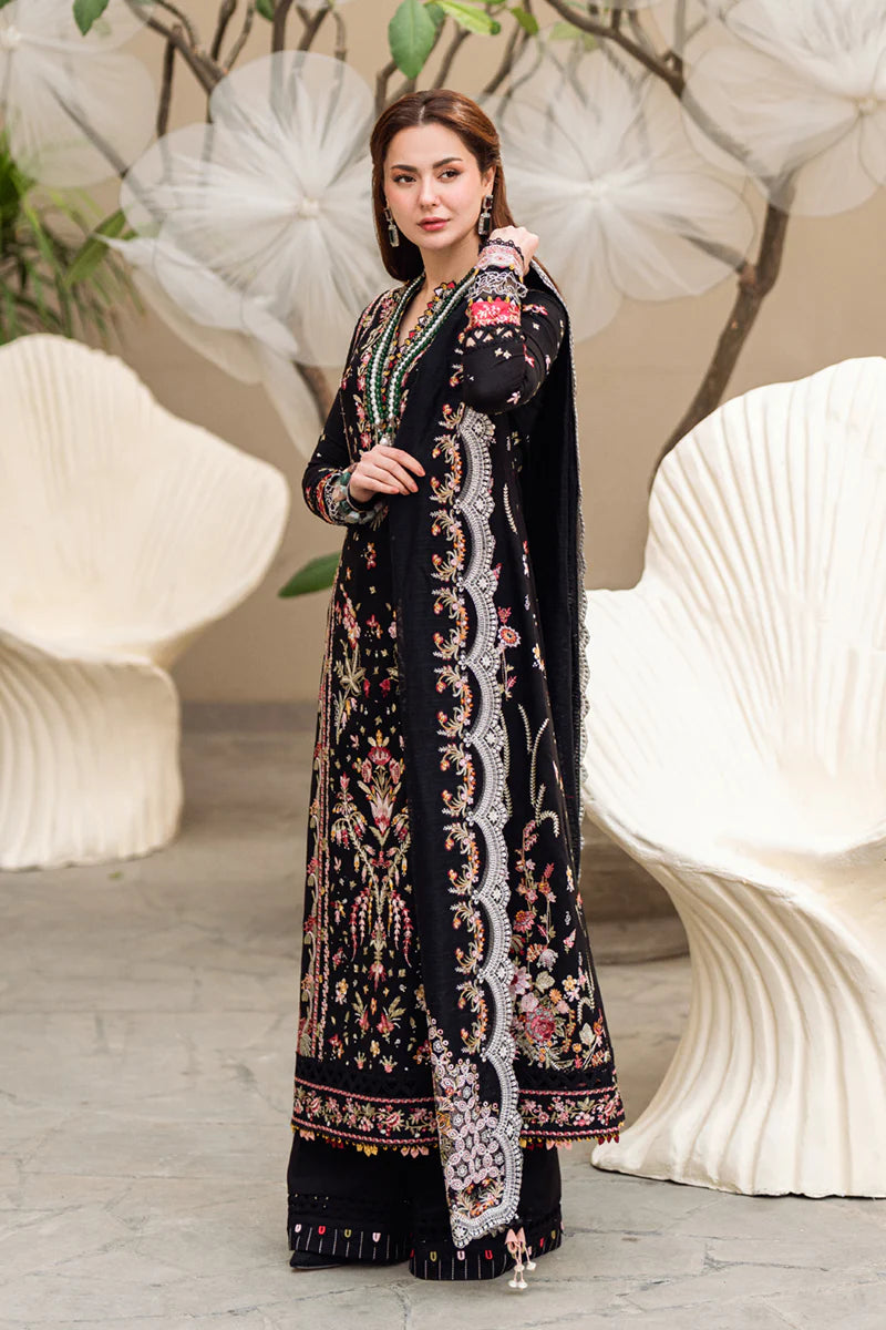 NF-719 Qalamkar by Hania Luxury Lawn 3PC
