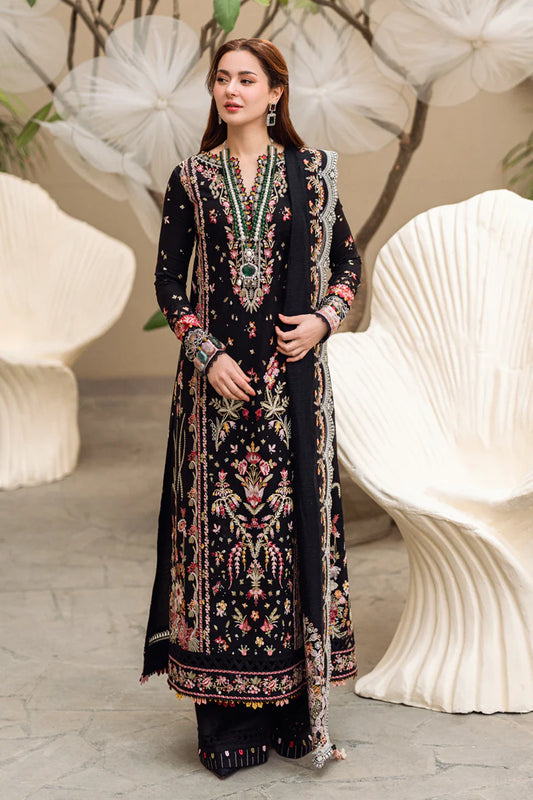 NF-719 Qalamkar by Hania Luxury Lawn 3PC
