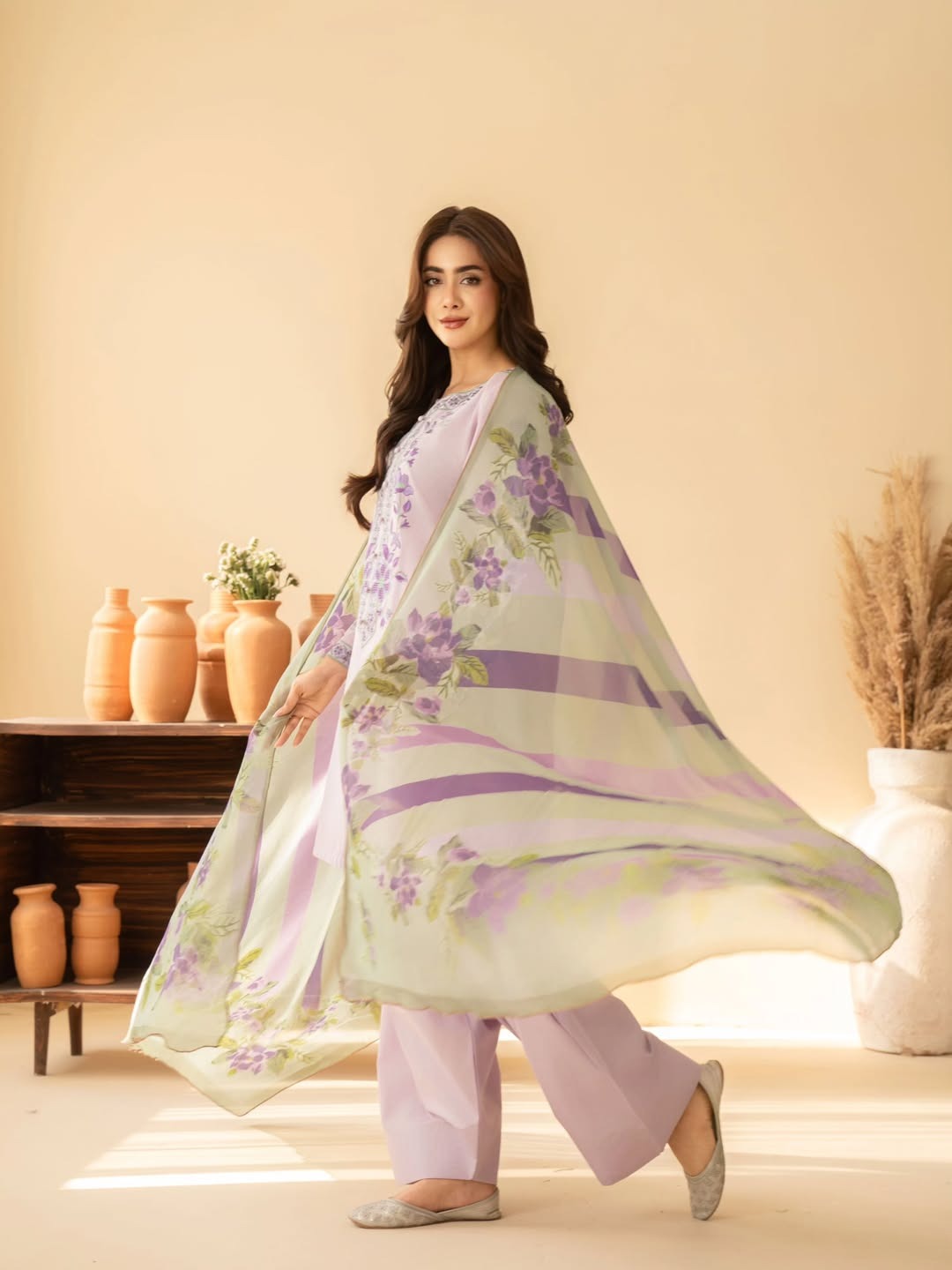 Sapphire Luxury Embroidered Danak 3PC