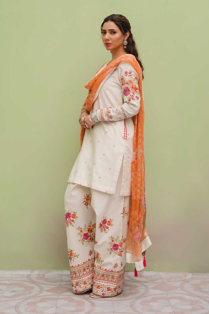 NF-4124 Coco by Zarashahjhan Luxury Embroidered Lawn 3PC