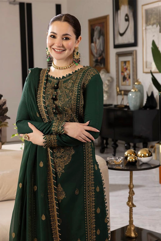 NF-117 Asim Jofa Luxury Embroidered Danak 2PC