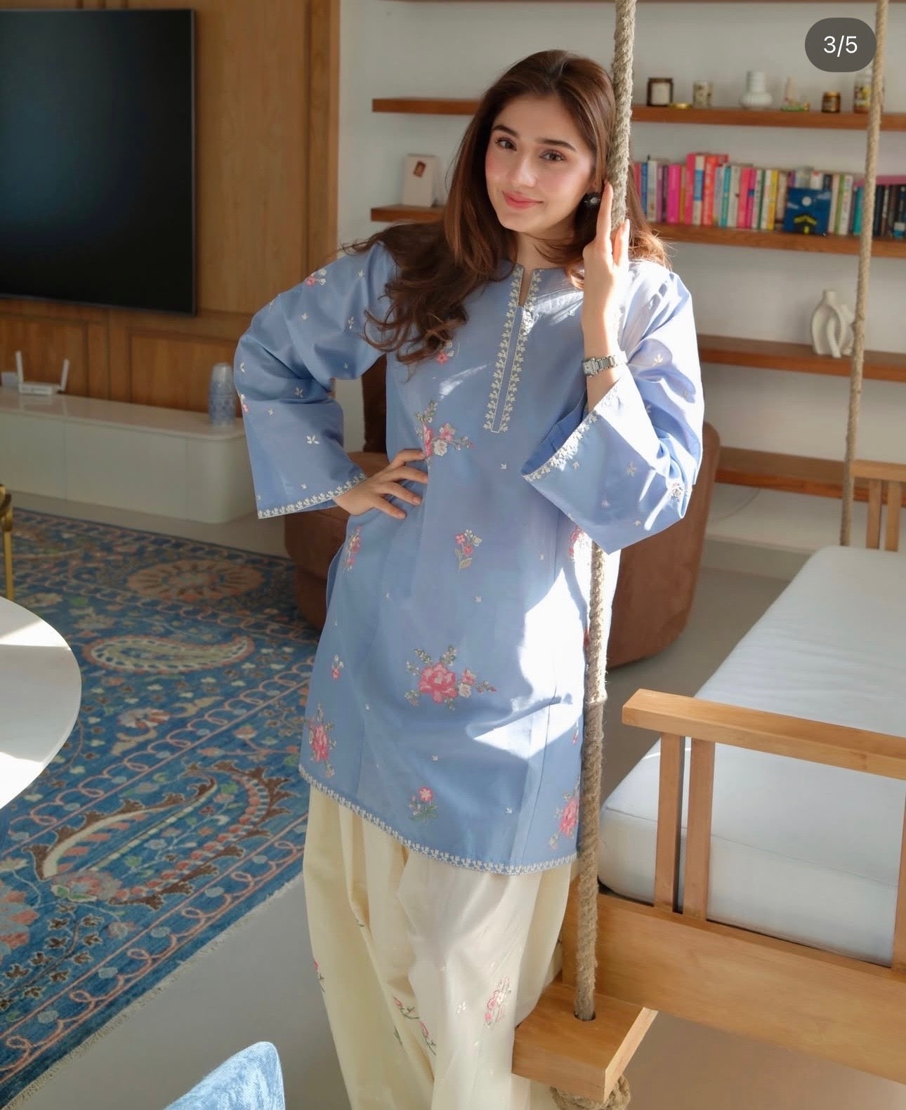 NF-340 Urge Embroidered Most Trending Lawn 2PC