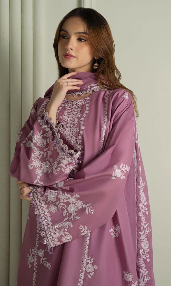 NF-4122 Cross Stitch Luxury Embroidered Lawn 3PC