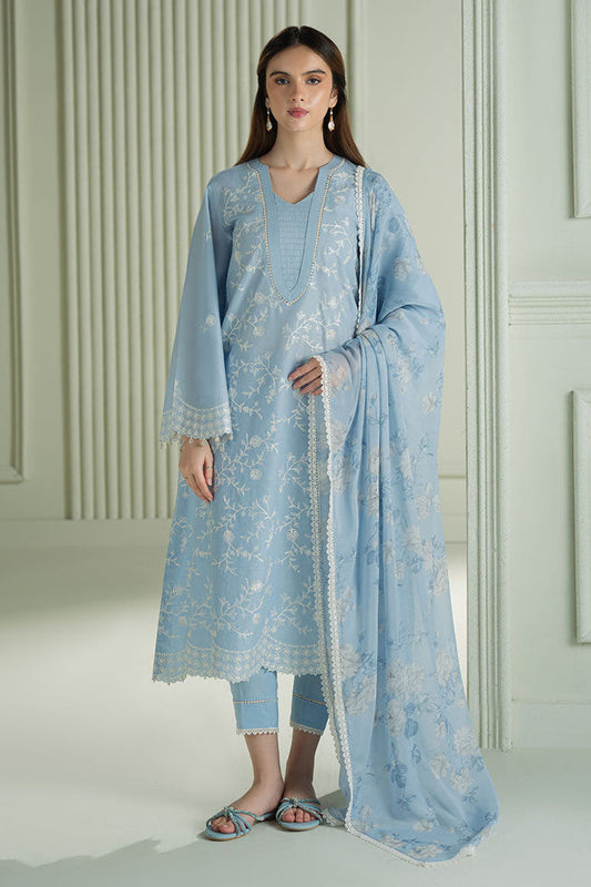 NF-516 Cross Stitch Luxury Embroidered Lawn 3PC