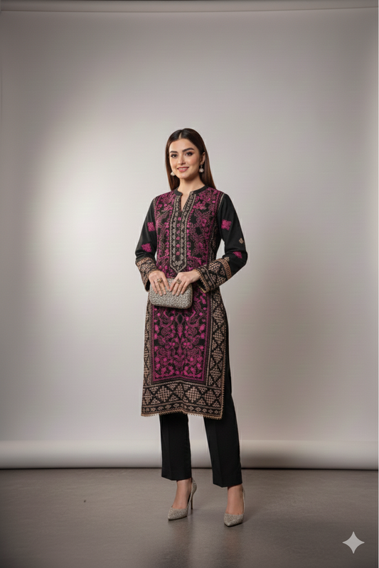NF-301 Bareeze Luxury Embroidered Lawn 2PC