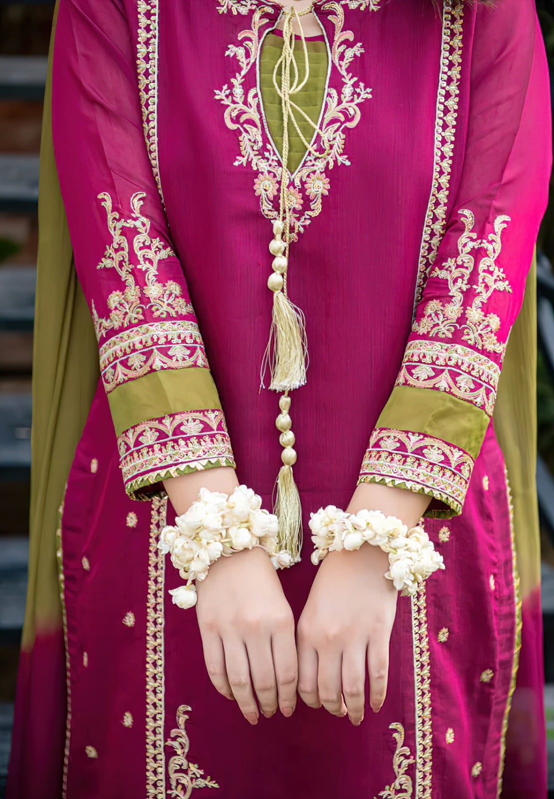 NF-341 Omal by kOmal Luxury Embroidered Lawn 2PC