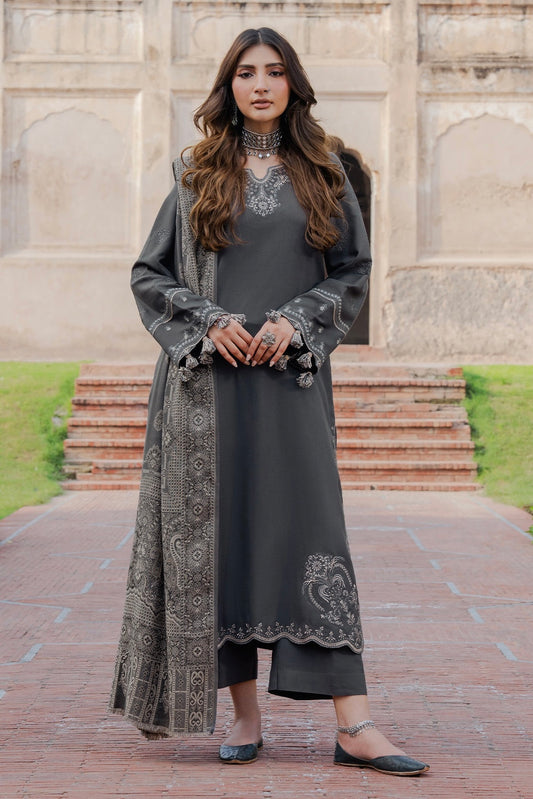 NF-325 Izel Luxury Embroidered Lawn 3PC