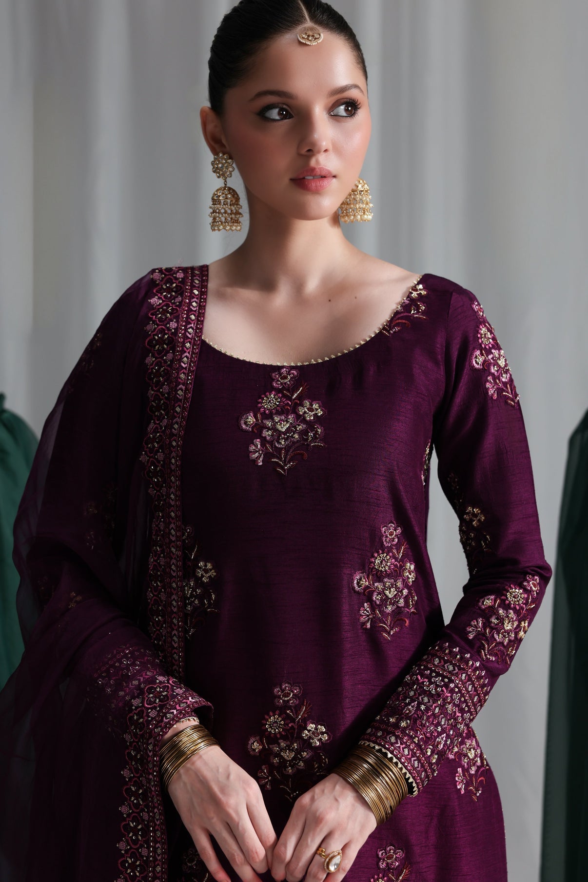 NF-825 Batik Luxury Embroidered Lawn 3PC