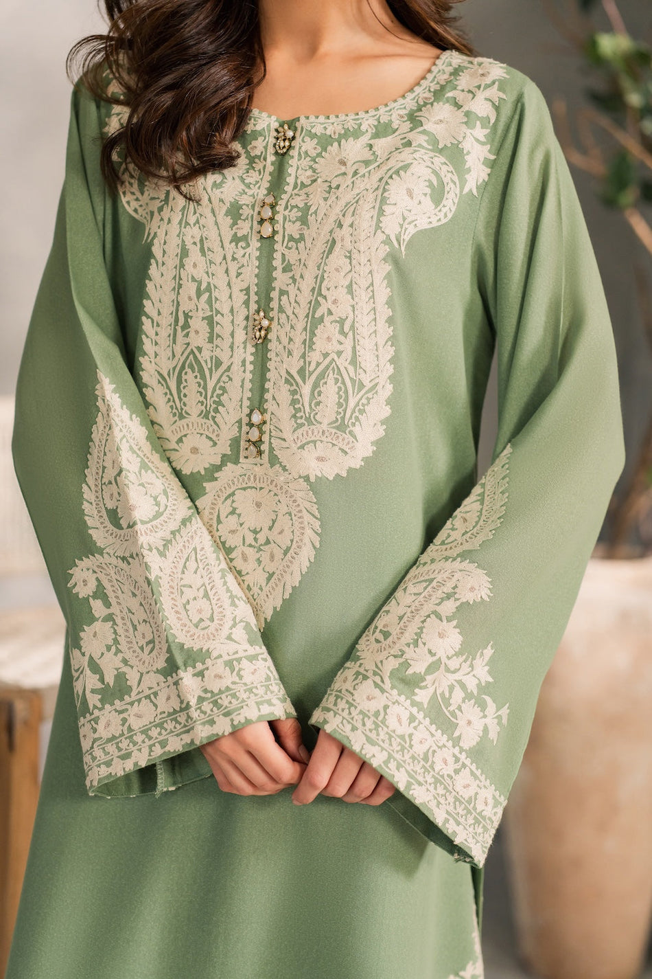 NF-823 Urge Luxury Embroidered Lawn 3PC