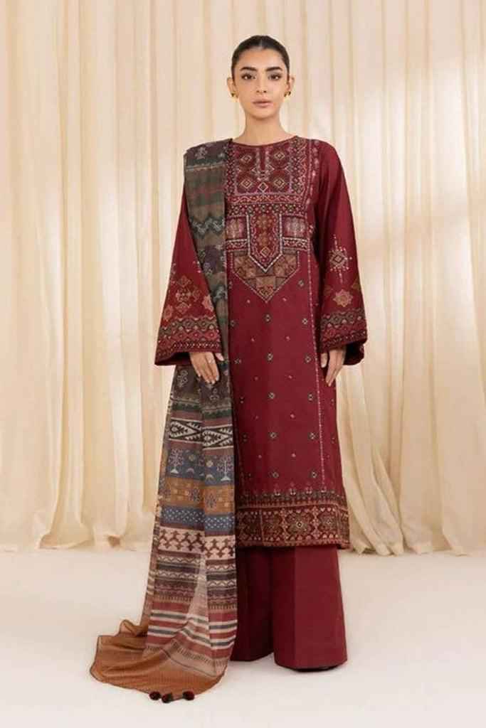 Sapphire Luxury Embroidered Danak 3PC