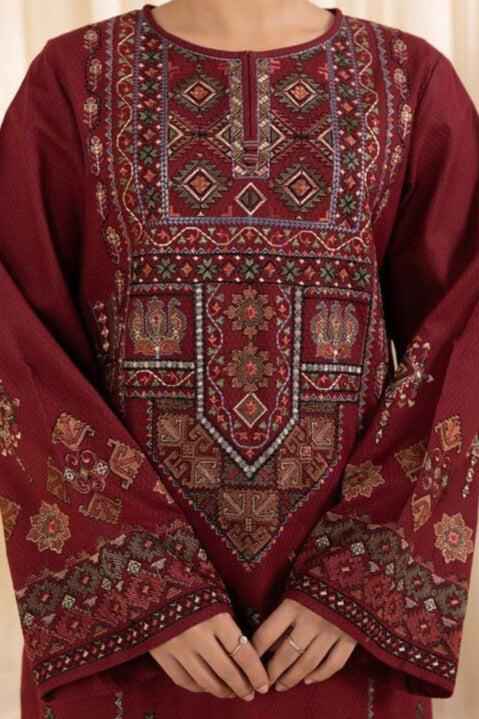 Sapphire Luxury Embroidered Danak 3PC
