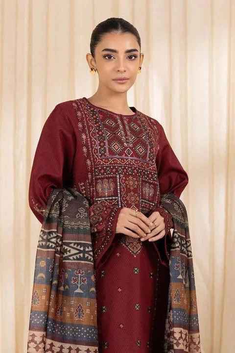 Sapphire Luxury Embroidered Danak 3PC