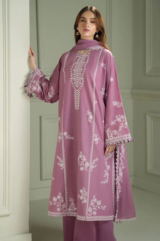 NF-4122 Cross Stitch Luxury Embroidered Lawn 3PC